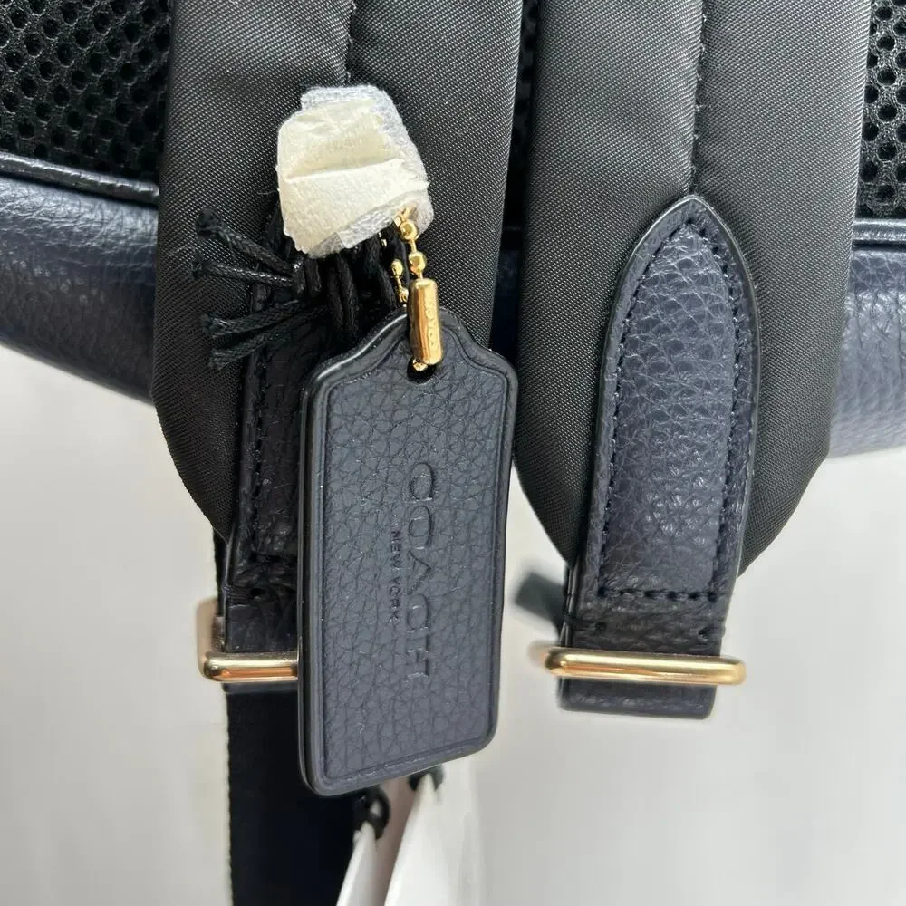 Coach Court Backpack NWT midnight navy blue